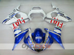 Kit de carénages d'injection pour YZF-R6 05 - Bleu, blanc - DUNLOP, FIAT, MOTUL #OYO87902647