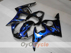 Kit de carénage à injection pour YZF-R6 05 - Bleu, Noir - Flamme #OYO87902643