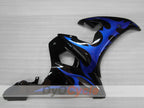 Kit de carénage à injection pour YZF-R6 05 - Bleu, Noir - Flamme #OYO87902643