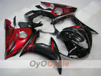 Kit de carénage à injection pour YZF-R6 05 - Rouge, Noir - Flamme #OYO87902635