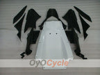 Kit de carénage à injection pour YZF-R6 03-04 - Blanc, Noir - Flame #OYO87900909
