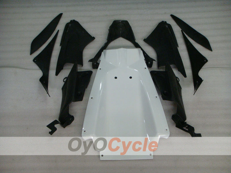 Kit de carénage à injection pour YZF-R6 05 - Blanc, Noir - Flamme #OYO87902632