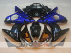 Kit de carénage à injection pour YZF-R6 03-04 - Bleu, Noir - Flame #OYO87900910