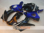 Kit de carénage à injection pour YZF-R6 03-04 - Bleu, Noir - Flame #OYO87900910
