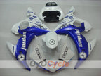 Kit de carénage à injection pour YZF-R6 05 - Bleu, blanc - DUNLOP, Jordan #OYO87902627