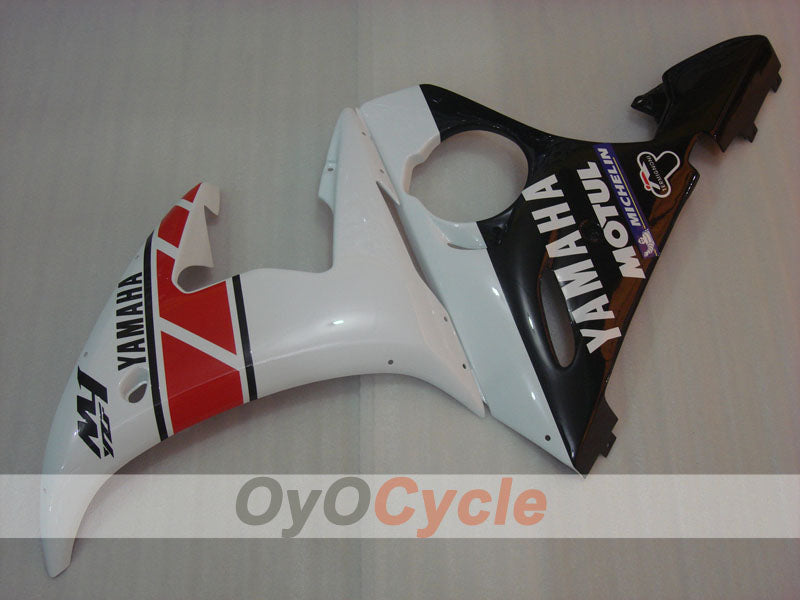 Kit de carénage à injection pour YZF-R6 05 - Rouge, blanc - MOTUL #OYO87902625