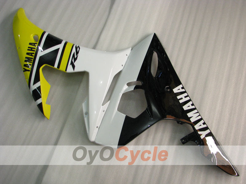 Kit de carénage à injection pour YZF-R6 05 - Jaune, noir - MOTUL #OYO87902623