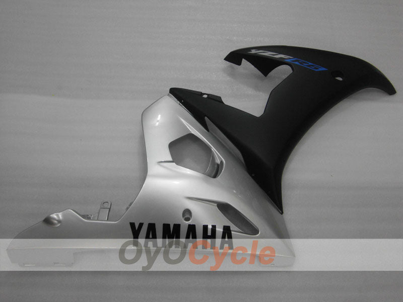 Kit de carénage à injection pour YZF-R6 03-04 - Noir, Argent, Mat - Style usine #OYO87900914