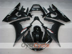 Kit de carénage à injection pour YZF-R6 05 - Noir, mat - Style d'usine #OYO87902631
