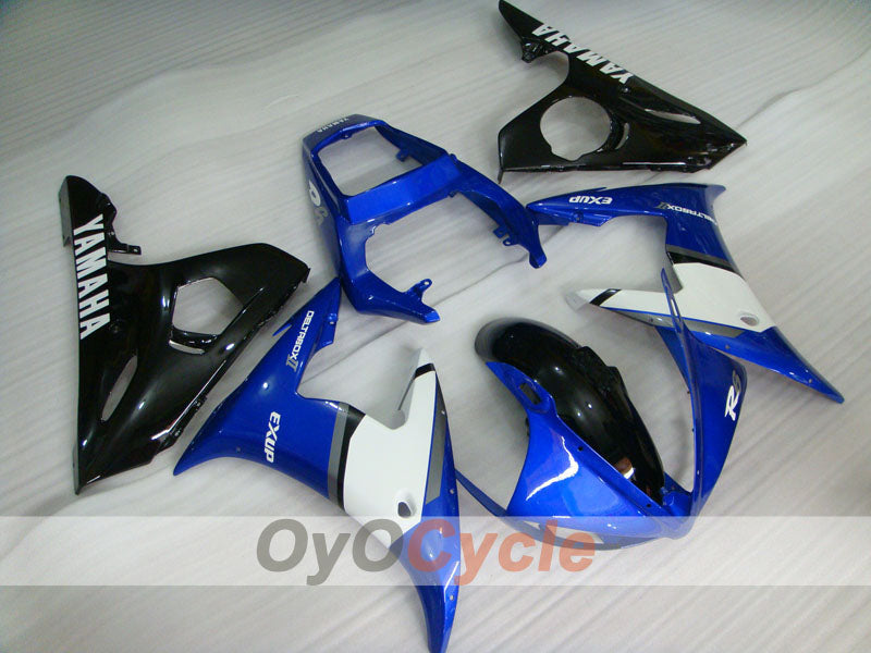 Kit de carénage à injection pour YZF-R6 05 - Bleu, noir - Style d'usine #OYO87902626