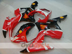 Kit de carénage à injection pour YZF-R6 05 - Rouge, noir - Santander #OYO87902621