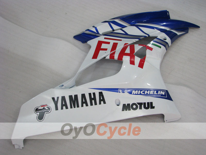 Kit de carénage injecté pour YZF-R6 06-07 - Bleu, Blanc - FIAT, MOTUL #OYO87900932