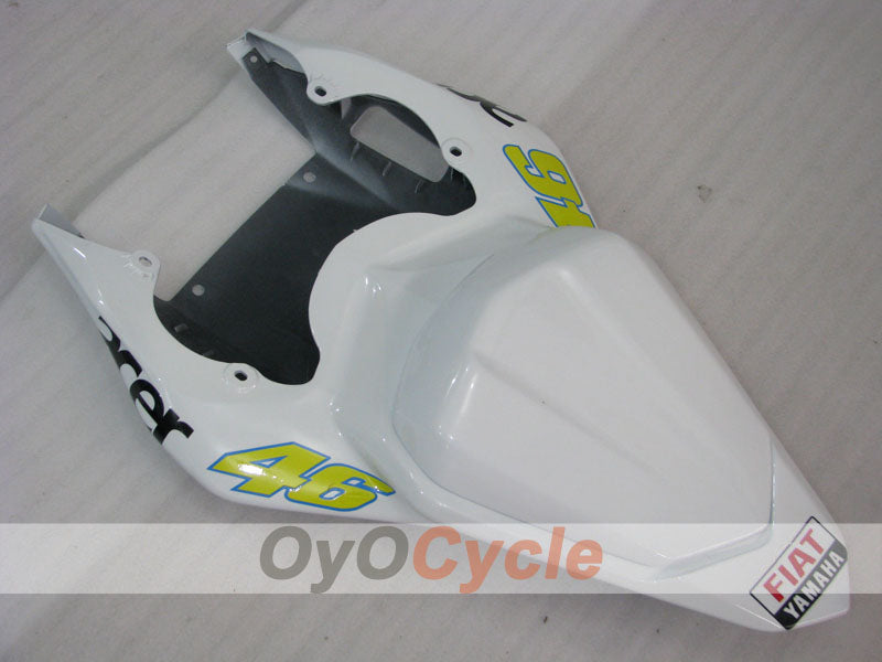 Kit de carénage injecté pour YZF-R6 06-07 - Bleu, Blanc - FIAT, MOTUL #OYO87900932