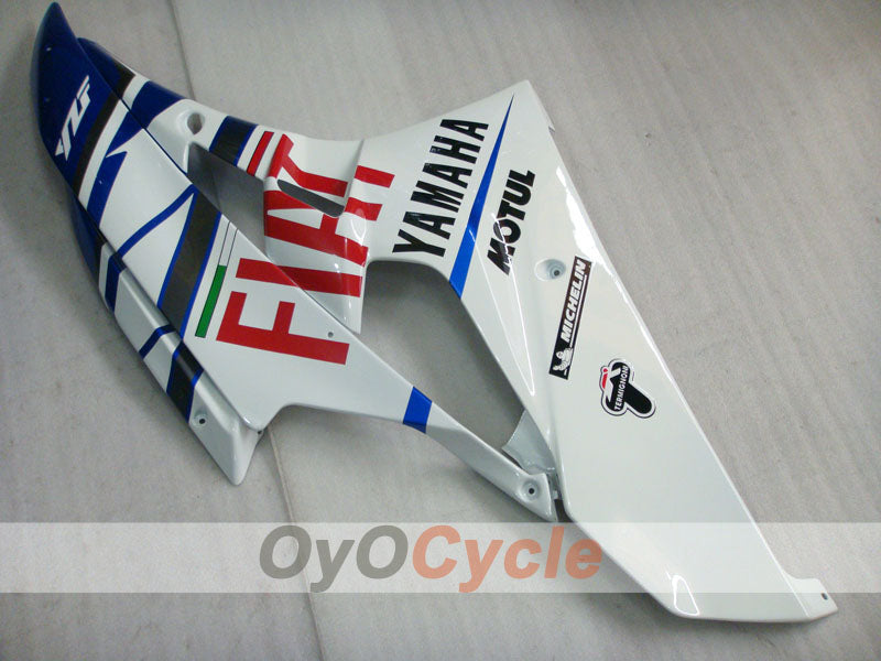 Kit de carénage injecté pour YZF-R6 06-07 - Bleu, blanc - FIAT, MOTUL #OYO87900934