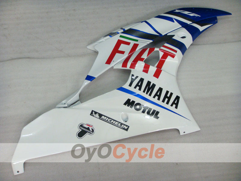 Kit de carénage injecté pour YZF-R6 06-07 - Bleu, blanc - FIAT, MOTUL #OYO87900934