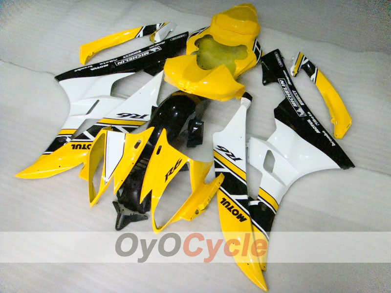 Kit de carénage injecté pour YZF-R6 06-07 - Jaune, noir - MOTUL #OYO87900941 Image principale du produit