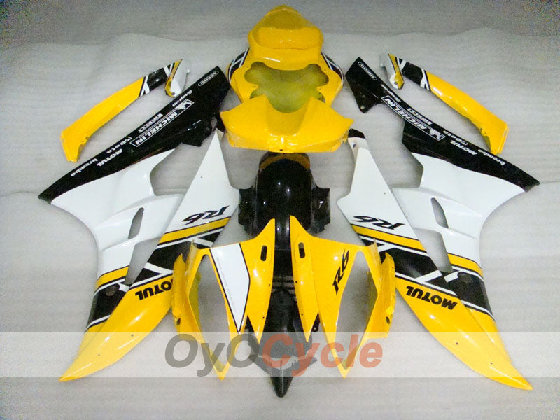 Kit de carénage injecté pour YZF-R6 06-07 - Jaune, noir - MOTUL #OYO87900941 Image secondaire du produit