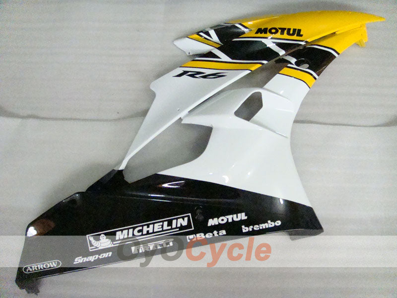 Kit de carénage injecté pour YZF-R6 06-07 - Jaune, noir - MOTUL #OYO87900941