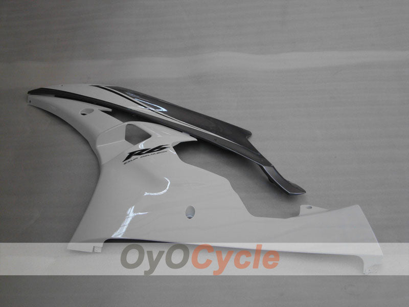 Kit de carénage injecté pour YZF-R6 06-07 - Blanc, noir - Style usine #OYO87900943