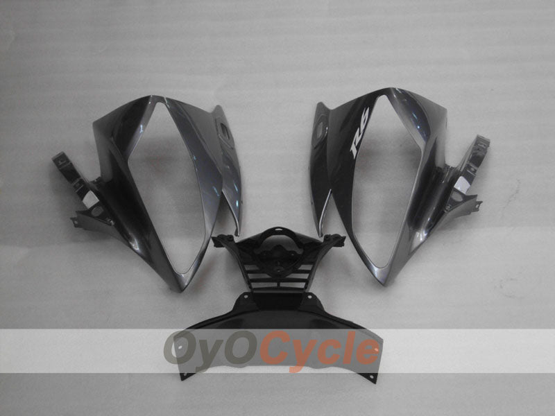 Kit de carénage injecté pour YZF-R6 06-07 - Blanc, noir - Style usine #OYO87900943