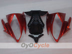Kit de carénage injecté pour YZF-R6 06-07 - Orange, noir, mat - Style usine #OYO87900945
