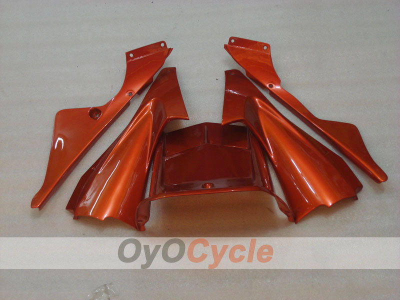 Kit de carénage injecté pour YZF-R6 06-07 - Orange, noir, mat - Style usine #OYO87900945