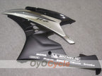 Kit de carénage injecté pour YZF-R6 06-07 - Noir, argenté, mat - Style usine #OYO87900946