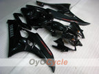 Kit de carénage injecté pour YZF-R6 06-07 - Noir, mat - Style usine #OYO87900950