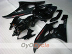 Kit de carénage injecté pour YZF-R6 06-07 - Noir, mat - Style usine #OYO87900950