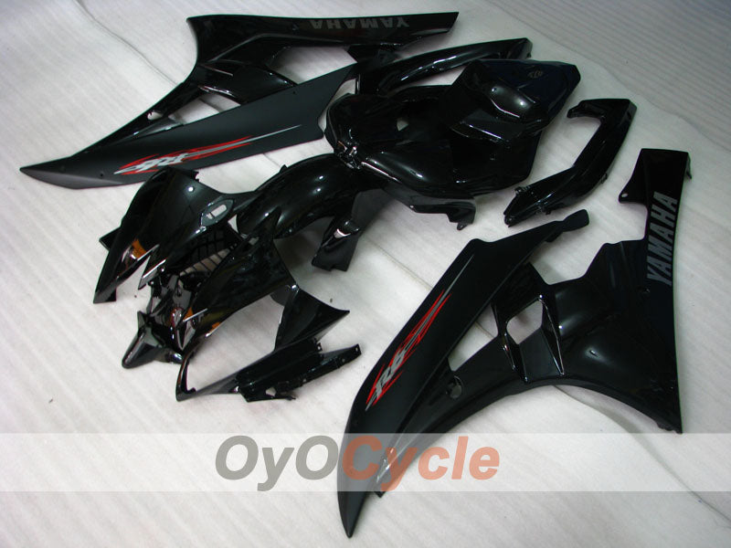 Kit de carénage injecté pour YZF-R6 06-07 - Noir, mat - Style usine #OYO87900950