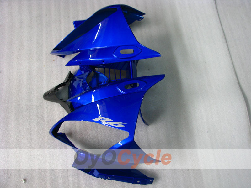 Kit de carénage injecté pour YZF-R6 06-07 - Bleu, noir, mat - Style usine #OYO87900951