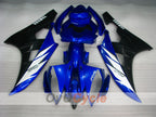 Kit de carénage injecté pour YZF-R6 06-07 - Bleu, noir, mat - Style usine #OYO87900951