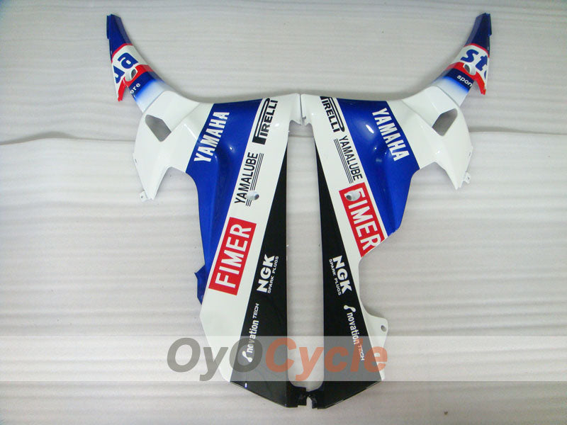 Kit de carénage injecté pour YZF-R6 06-07 - Bleu, blanc - Sterilgarda #OYO87900954