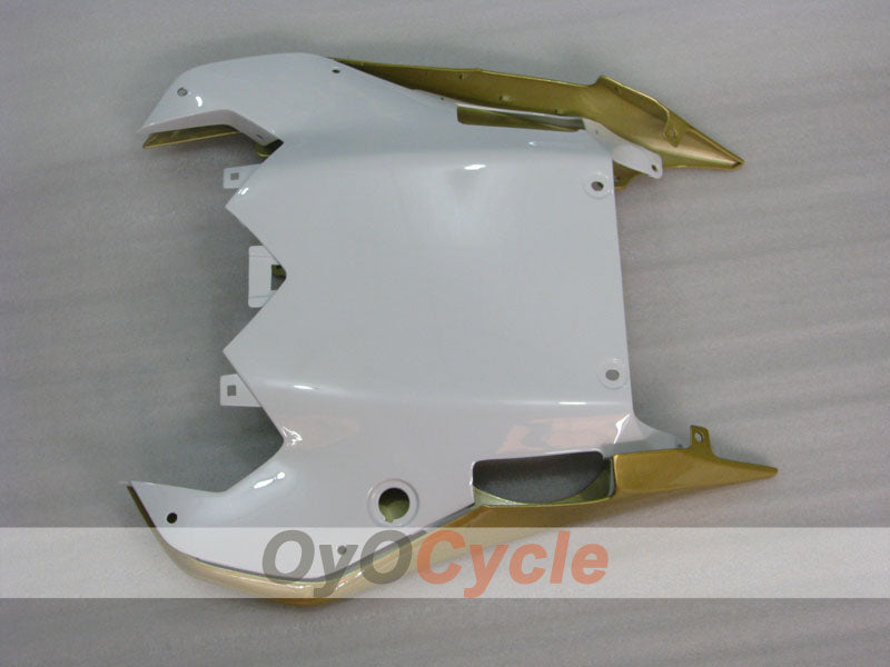 Kit de carénage à injection pour YZF-R6 08-16 - Vert, Blanc - Flamme #OYO87900963