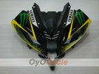 Kit de carénage à injection pour YZF-R6 08-16 - Jaune, Noir - Monster, MOTUL #OYO87900970