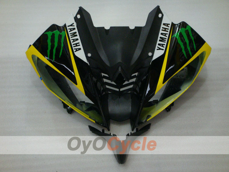 Kit de carénage à injection pour YZF-R6 08-16 - Jaune, Noir - Monster, MOTUL #OYO87900970