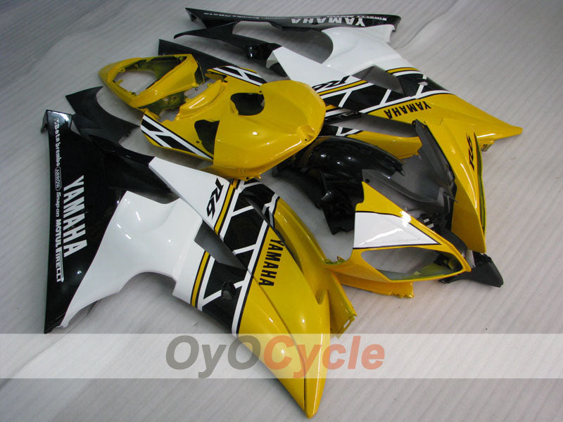 Kit de carénages en injection pour YZF-R6 08-16 - Jaune, noir - Style d’origine #OYO87900975