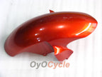 Kit de carénages en injection pour YZF-R6 08-16 - Orange, noir, mat - Style d’origine #OYO87900979