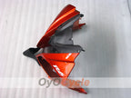 Kit de carénages en injection pour YZF-R6 08-16 - Orange, noir, mat - Style d’origine #OYO87900979