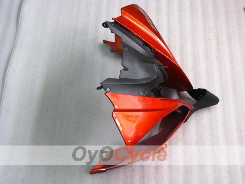 Kit de carénages en injection pour YZF-R6 08-16 - Orange, noir, mat - Style d’origine #OYO87900979