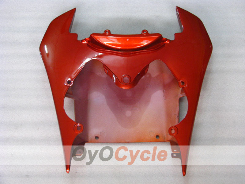 Kit de carénages en injection pour YZF-R6 08-16 - Orange, noir, mat - Style d’origine #OYO87900979