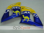 Kit de carénages en injection pour YZF-R6 98-02 - Jaune, bleu - Camel, MOTUL #OYO87900981