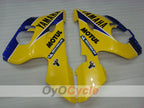Kit de carénages en injection pour YZF-R6 98-02 - Jaune, bleu - Camel, MOTUL #OYO87900981