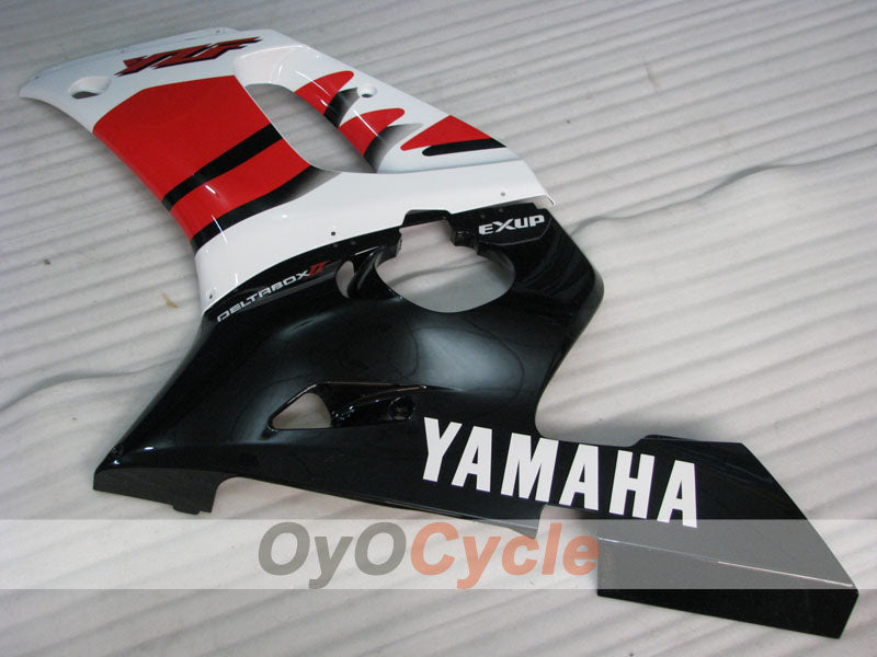 Kit de carénage d'injection pour YZF-R6 98-02 - Rouge, noir - Style d'origine #OYO87901003
