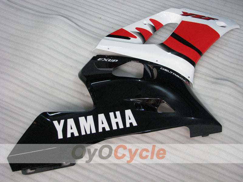 Kit de carénage d'injection pour YZF-R6 98-02 - Rouge, noir - Style d'origine #OYO87901003