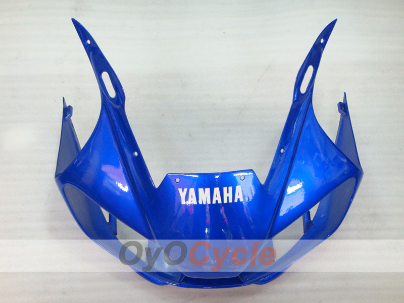 Kit de carénages injectés pour YZF-R6 98-02 - Bleu, blanc - Style usine #OYO87901009