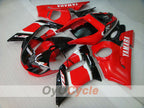 Kit de carénages injectés pour YZF-R6 98-02 - Rouge, noir - Style usine #OYO87901014
