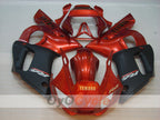 Kit de carénages injectés pour YZF-R6 98-02 - Orange, noir, mat - Style usine #OYO87901015