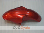 Kit de carénages injectés pour YZF-R6 98-02 - Orange, noir, mat - Style usine #OYO87901015