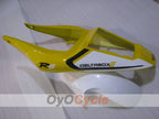 Kit de carénages injectés pour YZF-R6 98-02 - Jaune, blanc - Style usine #OYO87901020